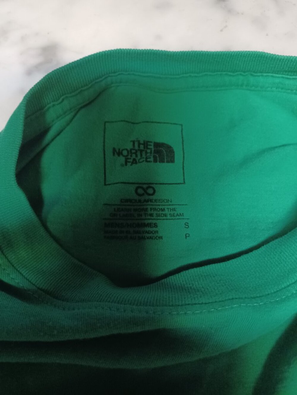 The North Face Men's Short Sleeve Tee Small Green - Picture 4 of 4